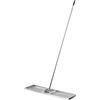 Wiltec Rastrello livellante acciaio inox con manico incl. Taglia XL Livellatore prato Livellamento