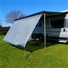 Your GEAR Sun & Rain Blocker - Tenda solare o parete laterale - misure variabili - protezione UPF 50+ colonna d'acqua 5000 mm 3 montanti con diametri 4,3, 6,2 e 7 mm