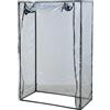 Arredo Stock Serra per pomodori Linda con struttura in acciaio e telo in pvc, 100x50x150 cm.