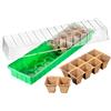 Meister Sunflower FLOR79010 Serra con Vasetti, Trasparente, 15 x 7 x 54.5 cm