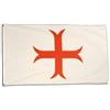 Digni Bandiera Cavalieri Templari - 90 x 150 cm Sticker Gratis