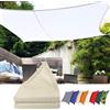 GYUEZX Tenda a Vela Impermeabile,Rettangolare Telo Ombra 2x2m,Vela Ombreggiante Protezione Raggi UV 95%, Tenda Parasole per Esterno, Giardino,Piscina,Terrazzo,Balcone,Patio (Bianco)