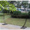 Generic Arco nuziale in metallo - Pergolato rotondo per decorazione di feste, cerchio resistente alla ruggine, design elegante per giardini di rose ed eventi Moon Gate, 2,8 x 3,2 m