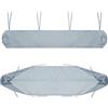 LICHENGTAI Custodia Impermeabile per Tenda da Sole da Patio, Copertura per Veranda di Ricambio Protezione per Tenda da Sole Custodia Antipolvere per Tenda da Sole con Cordino, Copertura Antipolvere
