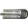 Franza Bruciatore per Forno a Gas e Barbecue BBQ in lamiera 310 mm. x 110 mm. Bompani Sovrana - A0401