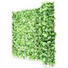 Mendler Siepe Artificiale Privacy Balcone Giardino Rete Decorativo N77 Poliestere Chiaro 300x100cm