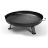 Czaja Stanzteile Braciere Bonn Ø60cm - senza foro di scarico dell'acqua - caminetto per esterno, ciotola del fuoco per terrazza e giardino