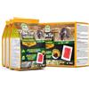 Albagarden - Veleno per Topi con Aroma al Cioccolato - Confezione Risparmio X 1,5 kg - Potente Esca Topicida in Pasta Rossa Trappola per Topi E Ultrasuoni (3 x 500 gr)