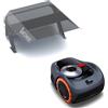 Idea Mower garage per robot tagliaerba Mobius compatibile con Navimow i 105e, i 108e, copertura trasparente in policarbonato UV, alluminio composito e acciaio inox