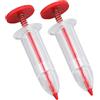 Asixxsix 2 Pezzi Mini Seminatore Di Semi, Manuale Portatile Mini Seedmaster Mini Dispenser Di Semi Di Semina Piccolo Dispenser Di Semi Da Giardino Per Giardino, Carota, Lattuga, Cavolo, Semi Di Ravanello