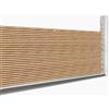 IDMarket Schermo Oscurante 1,8 x 10 M con Effetto Claustra in Legno 160 gr/m²