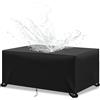 ZRFYDN Copertura Tavolo Esterno Impermeabile, Coperture per Mobili da Giardino, Tessuto Oxford 420D, Tavoli e Sedie da Cortile Antivento/Resistente Allo Strappo Rettangolare Copertura Tavolo 210x120x70cm