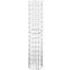 vidaXL Palo Gabbione Circolare in Acciaio Zincato Ø30x150 cm