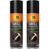 Spraytive 2 x 500 ml spray per barbecue - Accessori per barbecue - Nutre e conserva griglie, padelle (acciaio inossidabile, ghisa) & Co. - Spray antiaderente, non stick per barbecue Weber Grills