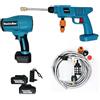 Generico KIT LAVAGGIO AUTO MOTO IDROPULITRICE E SOFFIATORE A DUE BATTERIE DA 48V 5A