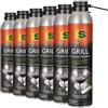 Spraytive 6 x 300 ml di rimozione della ruggine - Spray 2 in 1 con protezione antiruggine a lungo termine per griglia e barbecue, rimuove la ruggine, detergente neutro per la pelle, prodotto in