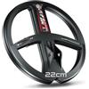 XP Metal Detectors Piastra di Ricerca FMF da 9 (22,5) con salva piastra e asta finale per metal detector Deus II - Piastra multifrequenza veloce e simultanea da 4 a 45 kHz! (D22FMF)