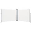 vidaXL Tenda Laterale Retrattile Crema 140x1000 cm