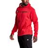 Champion Felpa con Cappuccio da Uomo, Powerblend, Pullover in Pile, Comoda Felpa con Cappuccio con Grafica, Squadra Rosso Scarlatto, XS