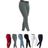 RIDING WORLD - Pantaloni da equitazione per donna e bambini Alexandrie | Pantaloni da equitazione con inserti al ginocchio in tessuto | con tasche anteriori | leggings da equitazione in sei colori |