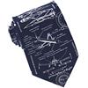 The Tie Studio Principi di Volo Cravatta di Seta By The Cravatta Studio