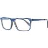 Diesel Uomo Brillengestelle Dl5153 55056 Montature, Blu (Blau), 55