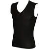 RAGNO Canottiera Smanicato Uomo Spalla Larga Scollo V WSK Articolo 601593, 020N Nero, 6-SESTA (EU XL - F 5 - USA L - GB 38)