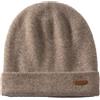 Generic Cashmere 2 strati berretti in maglia solida berretti unisex cappello casual uomo morbido donna caldo cofano, grigio, Taglia unica