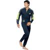 Lotto Pigiama Uomo Cotone lp1180 (IT, Numero, 52, Regular, Regular, Blu)