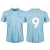 R ROGER'S Roger's Maglia Calcio 2023 2024. Maglia Personalizzata Erling Haaland Numero 9. Replica Ufficiale. Adulto Bambino. (XL)