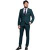 VEQUÈ Abito Uomo Matrimonio Primavera Estate Vestito Completo Cerimonia Elegante VEQUE (IT, Numero, 58, Regular, Regular, Blu)