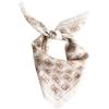 GUESS Sciarpa con logo Karnilla in seta, Beige