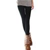 Mediawave Store Pack da 5 leggings vari colori donna effetto termico interno felpato elasticizzato collant winter fuseaux. MWS (L/XL)