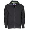 CHEMAGLIETTE! Felpa da Lavoro Maglia Felpata Cotone con Zip Intera Tasche Zip Payper Panama +, Colore: Nero, Taglia: 3XL