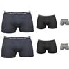 Enrico Coveri 6 BOXER UOMO ENRICO COVERI ART EB1000 IN COTONE COL. ASSORTITI MIS. A SCELTA