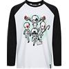 fortnite T-Shirt Ragazzo Manica Lunga High Stakes FORT-3-763C (10 Anni -140cm)