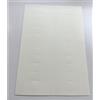 Generic 20 BIGLIETTINI per BOMBONIERA Formato A4 Vari Colori Senza Stampe NEUTRI BIGLIETTINI BOMBONIERE (Avorio)