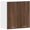vidaXL Mobile Pensile "Lyon" Rovere Marrone 60x31x60 cm