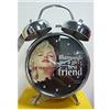 Di&Gi Sveglia Cromata Media Cromata Marylin con Strass