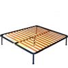 Reti D'Amora - rete letto una piazza e mezza 120cmx190cm 35cm - doghe in legno multistrato - telaio in acciaio con piedi - prodotto ORTOPEDICO - 100% Made in Italy.