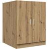 vidaXL Mobile per Lavatrice Rovere Artigianale 70,5x71,5x91,5 cm, mobiletto per lavatrice, armadio per lavanderia, armadietto per lavanderia