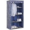 WEBMARKETPOINT ARMADIO GUARDAROBA CITY cm. 88X46X169H