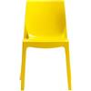 GBSHOP Sedia interni/esterni lucida moderna cucina bar ristorante soggiorno