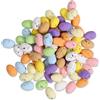 DaPongZhi Uova di Pasqua, 100 Pezzi Uova Plastica da Riempire,Uovo Sorpresa, Uovo di Pasqua Piccolo per la Caccia alle Uova di Pasquali per Riempire i Cestini (3.8 * 2.5(cm))