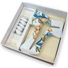 Regalami.Shop Croce Tau in Marmo di Carrara cm 14 con fregi a Rilievo e Stampa Completo di Scatola, Confetti, bigliettino Personalizzato e Nastro in Organza (14)