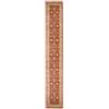 RugVista Ziegler Kaspin, Tappeto, Orientali, 80 x 500 cm, Rettangolare, Pelo medio, Soggiorno, Sala da pranzo, Camera letto, Cucina, Corridoio, Lavabile solo a secco, oeko_tex_100, Rosso