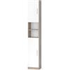 Vicco Mobile bagno alto Luis, Sonoma, 32 x 190 cm, combinabile con la serie Luis per riporre oggetti in bagno