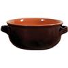 DE SILVA CASSERUOLA Marrone in Ceramica 2 Manici 24CM Cucina CASA PENTOLA