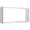 MODULARREDO | ARTU Mensola da Muro, Pensile Bagno, Mensola da Parete, Scaffale da Parete, 70x35 p15.5 cm, Rovere Imperiale - Made in Italy