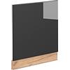 Vicco Pannello frontale Fame-Line, Antracite lucido, 60 cm senza piano di lavoro, per la combinazione con altri moduli della serie Fame-Line